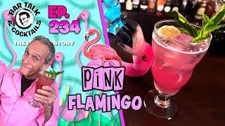 How to make the PINK FLAMINGO Cocktail. Summer comes early | Bar Talk & Cocktails