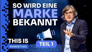 So machst du deine Marke extrem bekannt!  Hermann Scherer (Teil 1/2) | THIS IS MARKETING