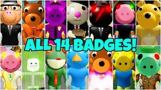 How to get ALL 14 BADGES + MORPHS/SKINS in PIGGY RP: REVENGE! - ROBLOX