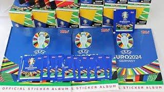 Tentando completar o álbum mais difícil de 2024!  O álbum da uefa eurocopa 2024! Essas SP's são f*da