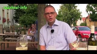 Landratskandidat Ralf Hänsel unterwegs in Wahnsdorf