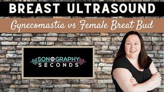 Breast Ultrasound (Gynecomastia vs Female Breast Bud)