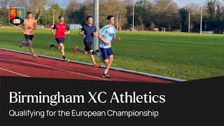 Cross Country team prepare for European Championship | University of Birmingham