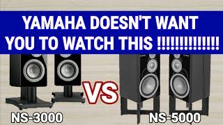 Yamaha bookshelf NS-3000 VS NS-5000 which is on a budget + technic aspect