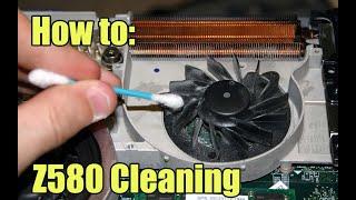 How to Clean Laptop - Lenovo Z580 Disassembly, Cleaning and Assembly