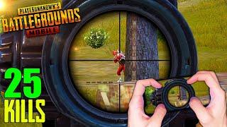 ВЕЛИКАЯ БИТВА ДВУХ СНАЙПЕРОВ НА AWM  PUBG Mobile - С ВЕБКОЙ НА РУКИ (Handcam)