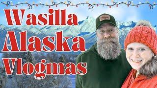 Support Local! Shopping in Wasilla Alaska for Vlogmas Day 2! Aaron makes dinner!