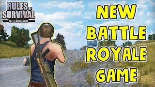 RULES OF SURVIVAL GAMEPLAY!! New Battle Royale Game On IOS/Android | Rules of Survival