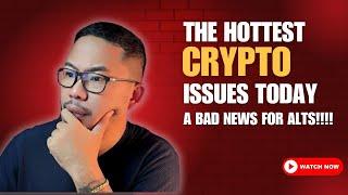 A SAD NEWS FOR ALTS | LATEST CRYPTO ISSUES THIS WEEK MARCH 12