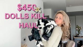 HUGE $450 DOLLS KILL HAUL | TRY ON + REVIEW