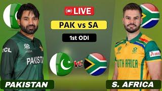 Pakistan vs South Africa 1st ODI Live | PAK vs SA Live Scores & Commentary | PAK BOWL