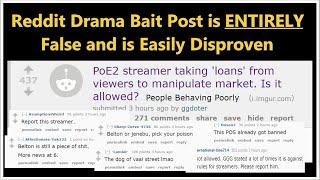 [PoE 2] Reddit "Drama" Post is Weaponized Garbage, Demonstrably False, and Easily Disproven