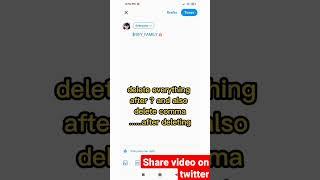 how to share video on twitter #shorts #twitter #viral