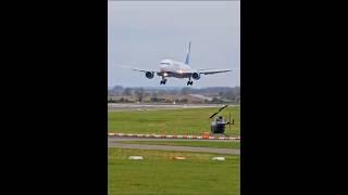 Boeing 767 arriving at Cotswold Airport 7/2/24 #boeing #cotswolds