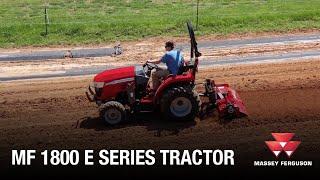 MF 1800 E Series Tractor Preview