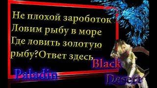 Black Desert #60 Рыбалка  Black Desert ,ловим рыбу в море на косяках