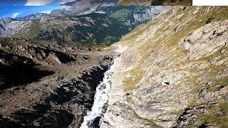 Wingsuit Proximity Flight over Waterfall High Melchstuhl Switzerland