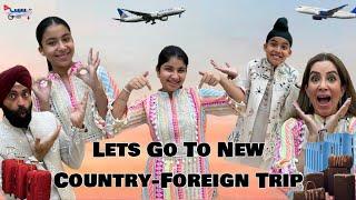 Let’s Go To New Country - Foreign Trip | RS 1313 VLOGS | Ramneek Singh 1313
