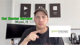 Green Motion Car Rental - Review - USA