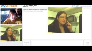 trolling on omegle - puking part 3