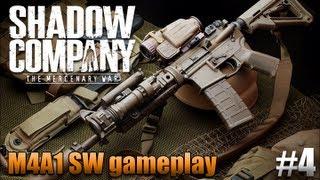 Shadow Company Gameplay #4 - M4A1 Silent Wolf