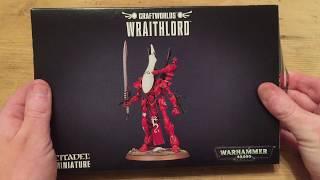 Unboxing Eldar Wraithlord. Warhammer 40K