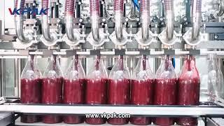 Linear Juice Filling Machine