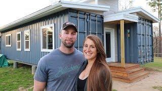 Couple Builds SHIPPING CONTAINER HOME With No Experience