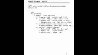 Google Web Toolkit, Part 1