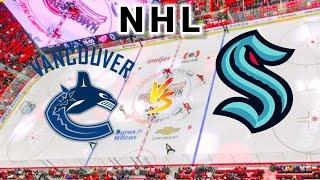 Vancouver Canucks vs Seattle Kraken | 2025 NHL Live Play by Play Score