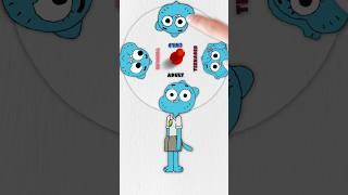 NICOLE Watterson Evolution Phases #gumball #animation #shorts #theamazingworldofgumball