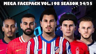 MEGA FACEPACK VOL.198 SEASON 24/25 - PES 2021 & FOOTBALL LIFE 2025