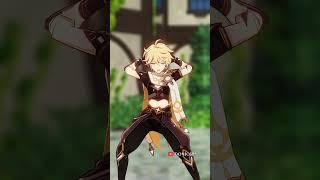 【原神:Genshin Impact MMD／4K／60FPS】Don't move or i will..『Venti & Aether & Zhongli & Diluc & Xiao』#fyp