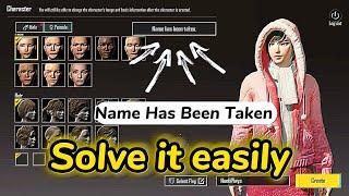 Name has been taken pubg problem | pubg name problem | PUBG mobile