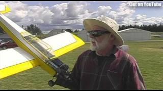 World Models SuperSports 40 RC plane, maiden flight