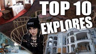 My top 10 Favorite Abandoned Videos of 2024!