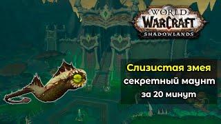 Быстрое получение секретного маунта [Слизистая змея] в World of Warcraft: ShadowLands