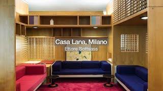 Ettore Sottsass - Casa Lana, Milano, Italy. 1960's (rebuilt in Milano Triennale)