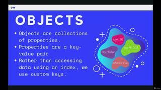 Objects: Intro to Objects--The Modern JavaScript Bootcamp