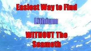 Subnautica Full Release - Easiest Lithium WITHOUT The Seamoth