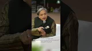 "Indian doctors are indispensable in American hospitals" Shashi Tharoor