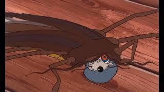 Ducktales the Movie- Treasure of the Lost Lamp: Merlock as a Cockroach Stepped on By Scrooge