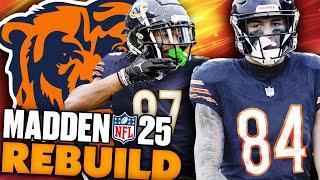 Luther Burden and Colston Loveland Chicago Bears Rebuild! Madden 25 Franchise
