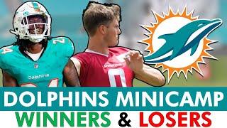 Miami Dolphins Minicamp Winners & Losers Ft. Cam Smith, Zach Wilson & Grayson Murphy