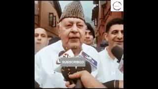Funny  Farooq Abdullah at Anantnag watch this video #shorts #shortsvideo