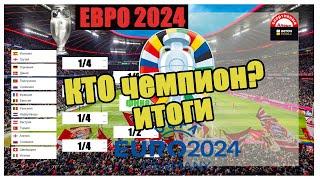 ЕВРО 2024. Кто чемпион? Итоговая таблица всех мест.