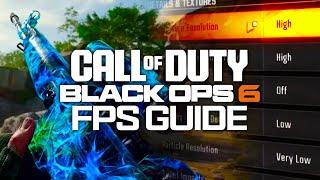 BO6 Best Graphics Settings: Boost FPS & Improve Visibility in Black Ops 6