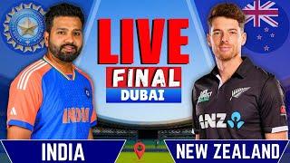 India vs New Zealand, Final | Live Cricket Match | IND vs NZ Live Match | NZ Batting