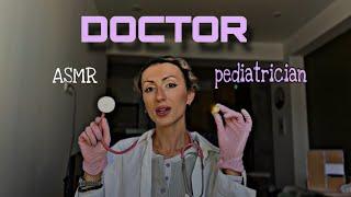 АСМР ДОКТОР.ПЕДИАТР.ASMR pediatrician.ASMR RELAX.АСМР РОЛЕВАЯ ИГРА