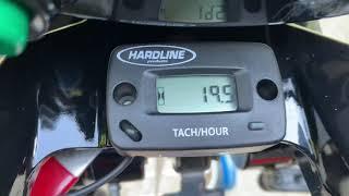 Tach/hour meter installed on my suzuki 9.9hp